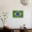 Brazil Flag-Sarah Nicholl-Photographic Print displayed on a wall