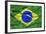 Brazil Flag-Sarah Nicholl-Framed Photographic Print