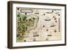 Brazil from the "Miller Atlas" by Pedro Reinel, circa 1519-null-Framed Giclee Print