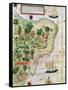 Brazil from the "Miller Atlas" by Pedro Reinel, circa 1519-null-Framed Stretched Canvas