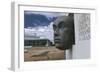 Brazil, Goias State, Brasilia , Juscelino Kubitschek Memorial and Law Courts-null-Framed Giclee Print