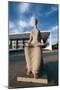 Brazil, Goias State, Brasilia, Statue of Justice-null-Mounted Giclee Print