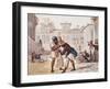 Brazil, History of Exploration, Workers Laying Paving from Journey to Historic Brazil-null-Framed Giclee Print