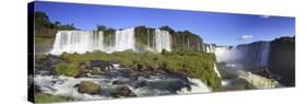 Brazil, Iguassu Falls National Park (Cataratas Do Iguacu), Devil's Throat (Garganta Do Diabo)-Michele Falzone-Stretched Canvas