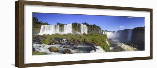 Brazil, Iguassu Falls National Park (Cataratas Do Iguacu), Devil's Throat (Garganta Do Diabo)-Michele Falzone-Framed Photographic Print