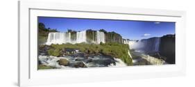 Brazil, Iguassu Falls National Park (Cataratas Do Iguacu), Devil's Throat (Garganta Do Diabo)-Michele Falzone-Framed Photographic Print