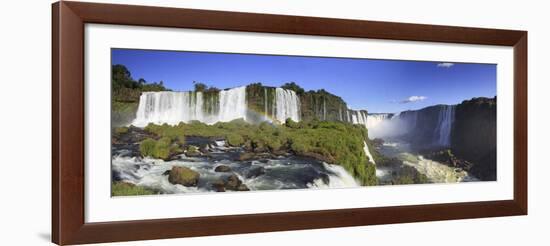Brazil, Iguassu Falls National Park (Cataratas Do Iguacu), Devil's Throat (Garganta Do Diabo)-Michele Falzone-Framed Photographic Print