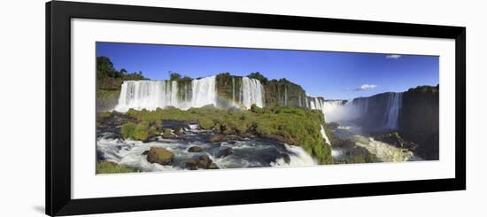 Brazil, Iguassu Falls National Park (Cataratas Do Iguacu), Devil's Throat (Garganta Do Diabo)-Michele Falzone-Framed Photographic Print