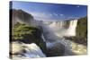 Brazil, Iguassu Falls National Park (Cataratas Do Iguacu), Devil's Throat (Garganta Do Diabo)-Michele Falzone-Stretched Canvas