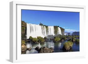 Brazil, Iguassu Falls National Park (Cataratas Do Iguacu), Devil's Throat (Garganta Do Diabo)-Michele Falzone-Framed Photographic Print