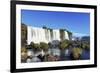 Brazil, Iguassu Falls National Park (Cataratas Do Iguacu), Devil's Throat (Garganta Do Diabo)-Michele Falzone-Framed Photographic Print