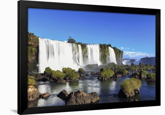 Brazil, Iguassu Falls National Park (Cataratas Do Iguacu), Devil's Throat (Garganta Do Diabo)-Michele Falzone-Framed Photographic Print