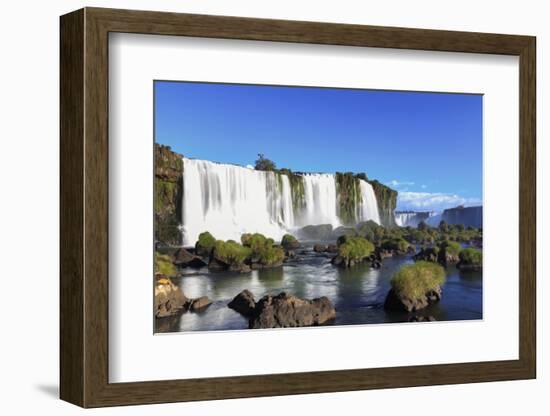 Brazil, Iguassu Falls National Park (Cataratas Do Iguacu), Devil's Throat (Garganta Do Diabo)-Michele Falzone-Framed Photographic Print