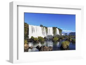 Brazil, Iguassu Falls National Park (Cataratas Do Iguacu), Devil's Throat (Garganta Do Diabo)-Michele Falzone-Framed Photographic Print