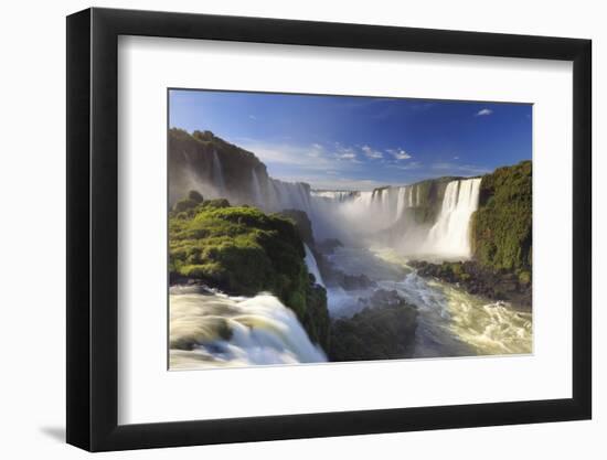 Brazil, Iguassu Falls National Park (Cataratas Do Iguacu), Devil's Throat (Garganta Do Diabo)-Michele Falzone-Framed Photographic Print