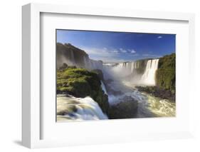 Brazil, Iguassu Falls National Park (Cataratas Do Iguacu), Devil's Throat (Garganta Do Diabo)-Michele Falzone-Framed Photographic Print