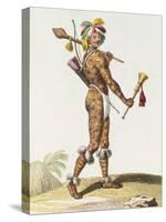 Brazil, Indian Man from Orinoco-null-Stretched Canvas