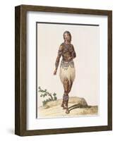 Brazil, Indian Woman from Orinoco-null-Framed Giclee Print