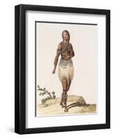 Brazil, Indian Woman from Orinoco-null-Framed Giclee Print