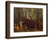 Brazil, Manufacture of Curare in the Brazilian Forests-Francois-xavier Fabre-Framed Giclee Print