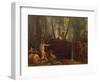 Brazil, Manufacture of Curare in the Brazilian Forests-Francois-xavier Fabre-Framed Giclee Print