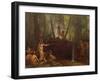 Brazil, Manufacture of Curare in the Brazilian Forests-Francois-xavier Fabre-Framed Giclee Print