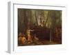 Brazil, Manufacture of Curare in the Brazilian Forests-Francois-xavier Fabre-Framed Giclee Print