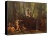 Brazil, Manufacture of Curare in the Brazilian Forests-Francois-xavier Fabre-Stretched Canvas