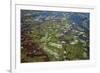 Brazil, Pantanal, Mato Grosso Do Sul. an Aerial View of a Section of the Pantanal-Nigel Pavitt-Framed Photographic Print