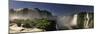 Brazil, Parana, Iguassu Falls National Park (Cataratas Do Iguacu) Illuminated Only by Monlight-Michele Falzone-Mounted Premium Photographic Print