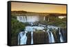 Brazil, Parana, Iguassu Falls National Park (Cataratas Do Iguacu) (Unesco Site)-Michele Falzone-Framed Stretched Canvas