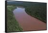 Brazil, Parana State, Iguacu National Park, Iguacu River-null-Framed Stretched Canvas