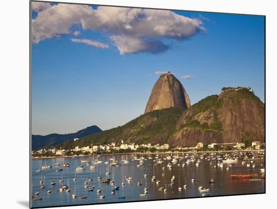 Brazil, Rio De Janeiro, Botafogo, View of Sugar Loaf-Jane Sweeney-Mounted Photographic Print