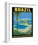 Brazil - Rio de Janeiro - Brazilian Information Bureau-Waldomiro Gonçalves Christino-Framed Giclee Print