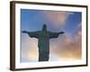 Brazil, Rio De Janeiro, Cosme Velho, Chirst the Redeemer Statue Atop Cocovado-Jane Sweeney-Framed Photographic Print