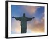 Brazil, Rio De Janeiro, Cosme Velho, Chirst the Redeemer Statue Atop Cocovado-Jane Sweeney-Framed Photographic Print