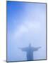 Brazil, Rio De Janeiro, Cosme Velho, Christ the Redeemer Statue at Atop Cocovado-Jane Sweeney-Mounted Photographic Print