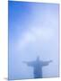 Brazil, Rio De Janeiro, Cosme Velho, Christ the Redeemer Statue at Atop Cocovado-Jane Sweeney-Mounted Photographic Print