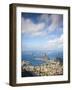 Brazil, Rio De Janeiro, Cosme Velho, Sugar Loaf Mountain, Botafogo Bay and Copacabana-Jane Sweeney-Framed Photographic Print