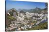 Brazil, Rio De Janeiro. Rio De Janeiro City Viewed from Sugar Loaf Mountain-Nigel Pavitt-Stretched Canvas