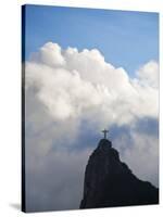 Brazil, Rio De Janeiro, Statue of Christ-Jane Sweeney-Stretched Canvas