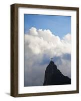 Brazil, Rio De Janeiro, Statue of Christ-Jane Sweeney-Framed Photographic Print