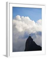 Brazil, Rio De Janeiro, Statue of Christ-Jane Sweeney-Framed Photographic Print