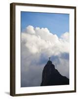 Brazil, Rio De Janeiro, Statue of Christ-Jane Sweeney-Framed Photographic Print