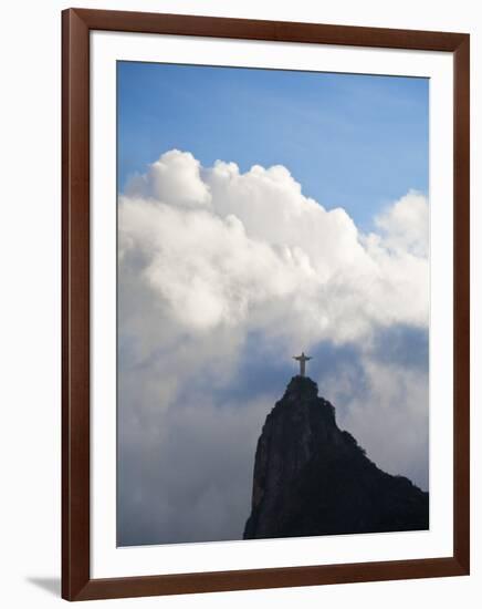 Brazil, Rio De Janeiro, Statue of Christ-Jane Sweeney-Framed Photographic Print