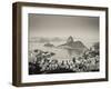 Brazil, Rio De Janeiro, Sugar Loaf (Pao De Acucar) and Morro De Urca in Botafogo Bay-Alex Robinson-Framed Photographic Print