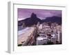 Brazil, Rio De Janeiro, View of Leblon Beach and Two Brothers Mountain - Dois Irmaos-Jane Sweeney-Framed Photographic Print