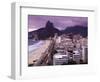 Brazil, Rio De Janeiro, View of Leblon Beach and Two Brothers Mountain - Dois Irmaos-Jane Sweeney-Framed Photographic Print