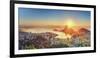 Brazil, Rio De Janeiro, View of Sugarloaf and Rio De Janeiro City-Michele Falzone-Framed Photographic Print