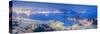 Brazil, Rio De Janeiro, View of Sugarloaf and Rio De Janeiro City-Michele Falzone-Stretched Canvas